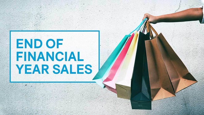 End of Financial year sales